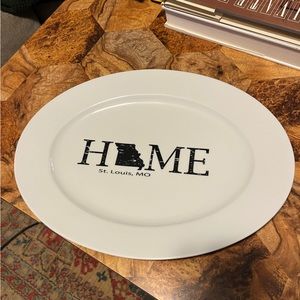 St. Louis , MO  Home Oval Platter NWOT!